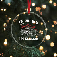 I'm Not Old I'm Classic Crystal Glass Ornament 1941 American Classic Hotrod