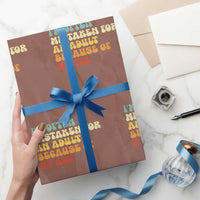 Im Often Mistaken For An Adult Because Of My Age Wrapping Paper Roll Sarcastic Quote Funny Saying Old Guys Birthday Gifts