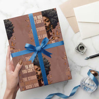 I'm The Storm Black Women Wrapping Paper Roll Juneteenth Black History Melanin - Wonder Print Shop