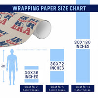 In My Baseball Mom Era Wrapping Paper Roll Game Day Sports Mom
