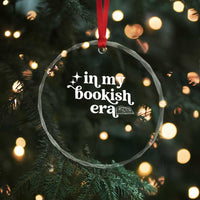 In My Bookish Era Reading Gift Crystal Glass Ornament Book Lover