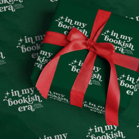 In My Bookish Era Reading Gift Wrapping Paper Roll Book Lover