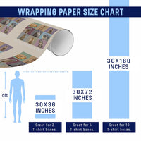 In My Groundhog Era Wrapping Paper Roll Funny Woodchuck - Wonder Print Shop