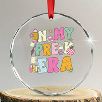 In My Pre-K Era Crystal Glass Ornament Girl Back To School Cute PreSchool Teacher TS10