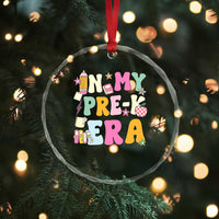 In My Pre-K Era Crystal Glass Ornament Girl Back To School Cute PreSchool Teacher TS10