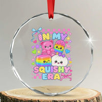 In My Squishy Era Crystal Glass Ornament Cute Kawaii Pastel Dumpling Graphic