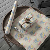 In My String Cheese Mama Era Wrapping Paper Roll Funny Mom Life Coquette Bow