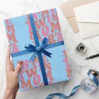 In My Twin Mom Era Wrapping Paper Roll Funny Mama Twin Pregnancy Announcement