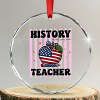 Inspiring Young Minds Teacher Crystal Glass Ornament 250th Anniversary Educator Gift