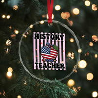 Inspiring Young Minds Teacher Crystal Glass Ornament 250th Anniversary Educator Gift