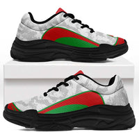 Iran Football Chunky Sneakers Come On Team Melli Cheetah - Wonder Print Shop