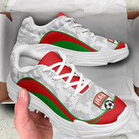 Iran Football Chunky Sneakers Come On Team Melli Cheetah - Wonder Print Shop