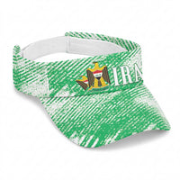 Iraq 2026 Football Sun Visor Cap Go Lions of Mesopotamia