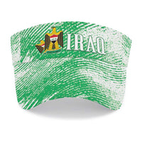 Iraq 2026 Football Sun Visor Cap Go Lions of Mesopotamia