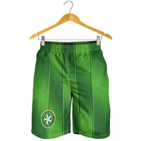 Ireland National Football Shorts for Men Celtics Knot Shamrocks Inspired Geometry - Wonder Print Shop