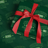 Irish Drinking Team XXL Funny St Patricks Day Party Squad Wrapping Paper Roll