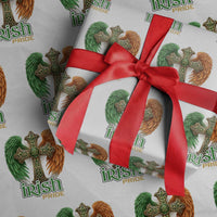 Irish Pride Celtic Cross Wrapping Paper Roll Christian Gift