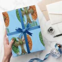 Irish Pride Celtic Cross Wrapping Paper Roll Christian Gift