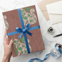 Irish Shamrock Cat Graphic Wrapping Paper Roll Saint Patrick Day for Cat Lovers - Wonder Print Shop