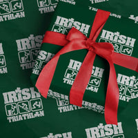 Irish Triathlon Funny Drinking Challenge Wrapping Paper Roll St Patricks Day Beer Party Humor