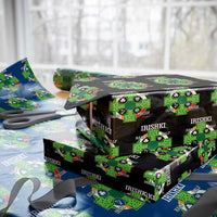 Irishki Half Irish Half Polish Wrapping Paper Roll Celtic Cross St Patricks - Wonder Print Shop