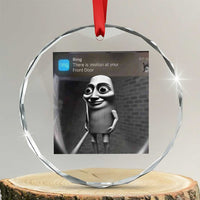 Italian Brainrot Tung Tung Tung Sahur Crystal Glass Ornament Internet Memes Ring with Motion TS10