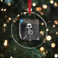 Italian Brainrot Tung Tung Tung Sahur Crystal Glass Ornament Internet Memes Ring with Motion TS10