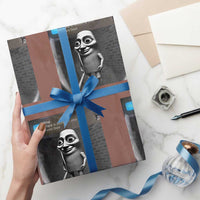 Italian Brainrot Tung Tung Tung Sahur Wrapping Paper Roll Internet Memes Ring with Motion - Wonder Print Shop