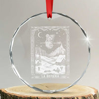 Italian Christmas La Befana Crystal Glass Ornament Buon Befana Folklore Xmas Witch - Wonder Print Shop