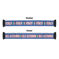 Italy Rugby Ruffneck Scarf Forza Azzurri