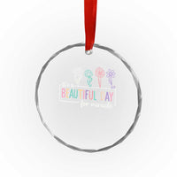 Its a Beautiful Day For IVF Miracle Crystal Glass Ornament Transfer Day Infertility Support Gift TS10