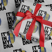 It's In My DNA Barbados Barbadian Wrapping Paper Roll Pride Heritage Patriotic Gift