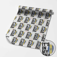 It's In My DNA Barbados Barbadian Wrapping Paper Roll Pride Heritage Patriotic Gift