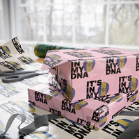 It's In My DNA Barbados Barbadian Wrapping Paper Roll Pride Heritage Patriotic Gift