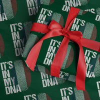 It's in My DNA France French Flag Wrapping Paper Roll