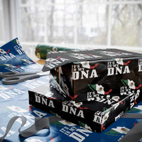It's in My DNA Mexican Proud Hispanic Gift Mexico Flag Wrapping Paper Roll