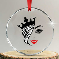 Its My 20th Birthday Crystal Glass Ornament Birthday Queen Crown Gift For Women