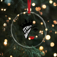 Its My 45th Birthday Crystal Glass Ornament Birthday Queen Crown Gift For Women