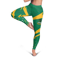 Jamaica Cricket Tallawahs Leggings Fi Wi Tallawahs Champions LT01