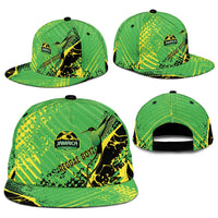 Jamaica Football Snapback Cap Come On Reggae Boyz Red-billed streamertail - Wonder Print Shop