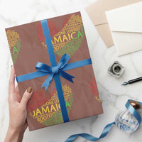 Jamaica Reggae Wrapping Paper Roll One Love Rasta Culture - Wonder Print Shop