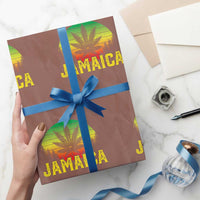 Jamaica Stoner Wrapping Paper Roll Rasta Sunset Cannabis Marijuana Weed Lovers 420 - Wonder Print Shop