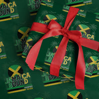 Jamaican Travel Wrapping Paper Roll Straight Trippin Jamaica Vacation Retro - Wonder Print Shop