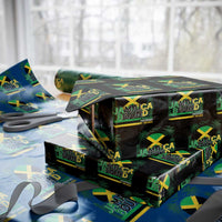 Jamaican Travel Wrapping Paper Roll Straight Trippin Jamaica Vacation Retro - Wonder Print Shop
