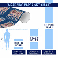 Japan Anime Manga Otaku Wrapping Paper Roll I Paused My Anime To Be Here Kawaii Girls