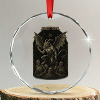 Jersey Devil Crystal Glass Ornament Vintage Weird Creepy Creature Leeds Devil TS10