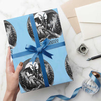 Jersey Devil Playing Dart Wrapping Paper Roll Gothic Horror Gift Pine Barrens New Jersey - Wonder Print Shop