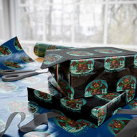 Jersey Devil Wrapping Paper Roll Merry Cryptidmas Funny Xmas Gift - Wonder Print Shop
