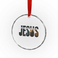 Jesus Christian Bible Crystal Glass Ornament The Way The Truth The Life - Wonder Print Shop