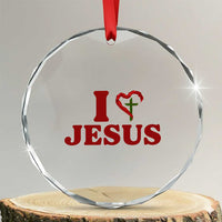 Jesus Christian Crystal Glass Ornament Religious Faith Inspirational Bible Verse TS14